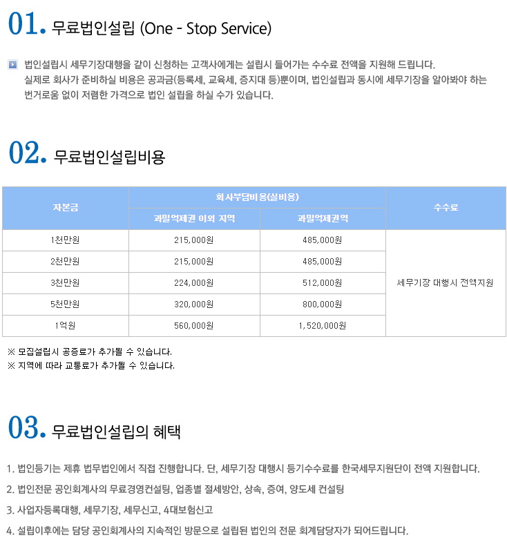 무료법인설립